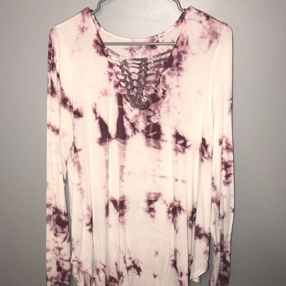Marbled American Eagle Soft&Sexy Long sleeve